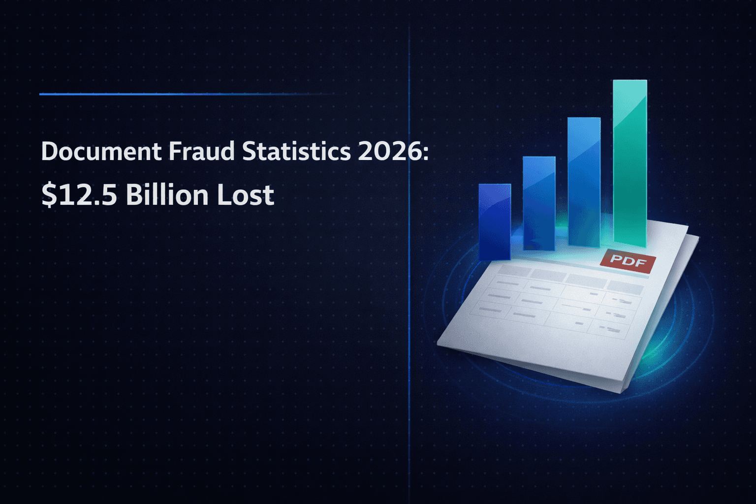 Document Fraud Statistics 2026: $12.5 Billion Lost and the Numbers Behind the Crisis