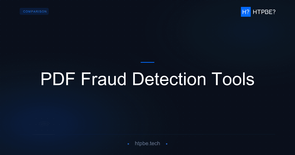 Inscribe Alternative for Lending Teams: Self-Serve PDF Fraud Detection